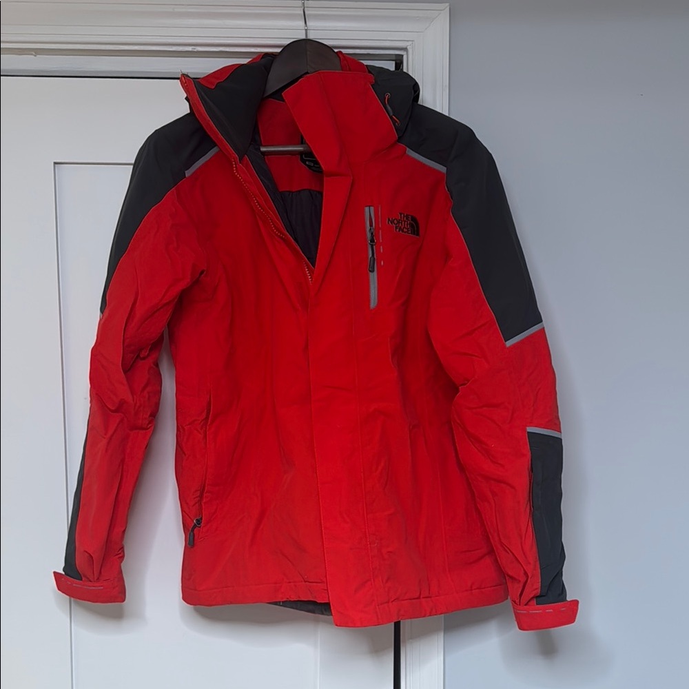 The North Face Red and Black Jacket